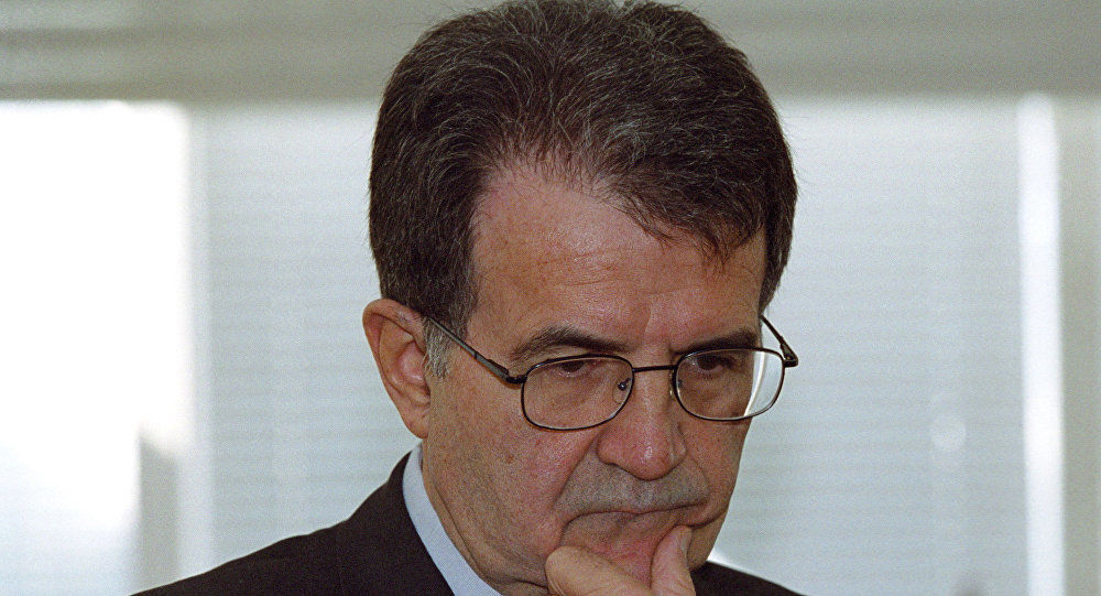 Fostul șef al Comisiei Europene, Prodi, îngrijorat de viitorul UE. Foto: Sputnik/ Александр Поляков