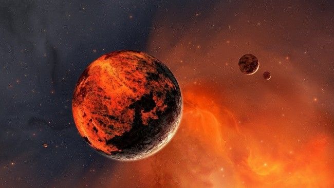 Ученые обнаружили на Марсе загадочный лабиринт.