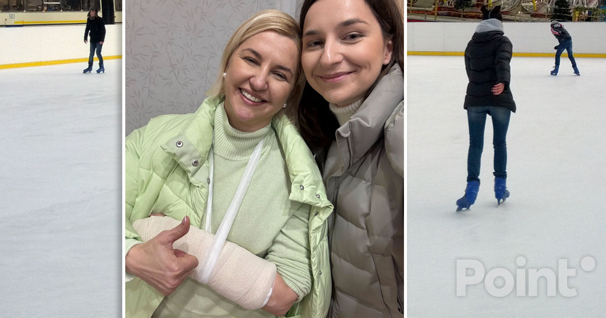 Влах сломала руку, катаясь на коньках: Искренне благодарю наших врачей, они лучшие.