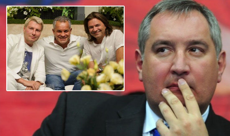 Rogozin îi critică pe Baskov şi Malikov pentru participarea la concertul din PMAN. Foto: Colaj Point