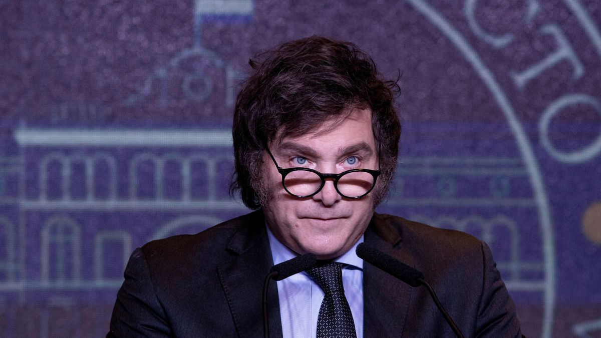 Президент Аргентины Хавьер Милей.