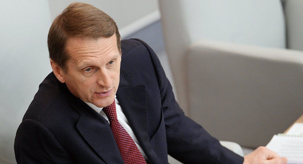 Спикер Госдумы Сергей Нарышкин.