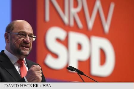 Liderul social-democraților germani, Martin Schulz.