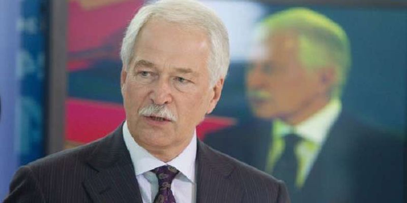 Представитель России в Трехсторонней контактной группе Борис Грызлов.