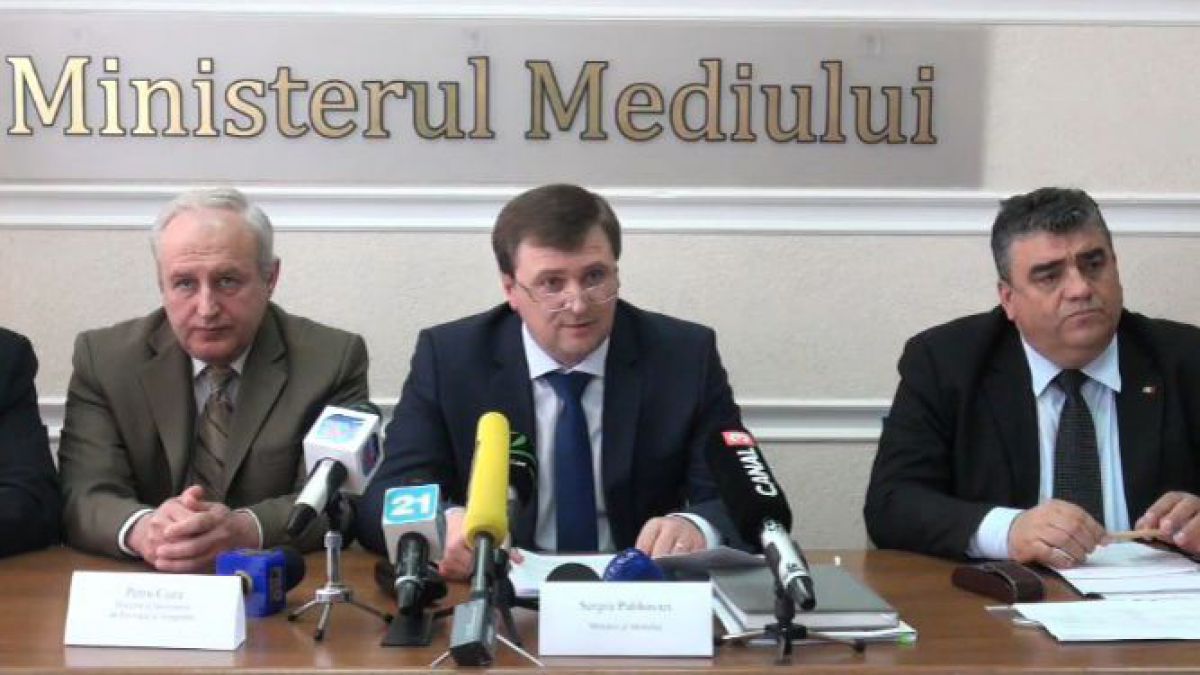 Ministerul Mediului a prezentat astăzi în cadrul unei conferințe de presă programele prioritare pentru acest an. Foto: agora.md
