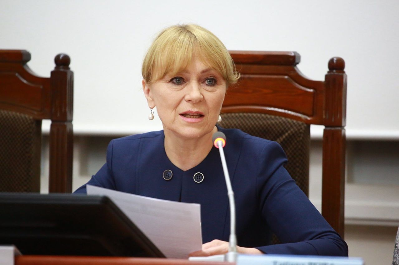Советник президента по вопросам здравоохранения Алла Немеренко.