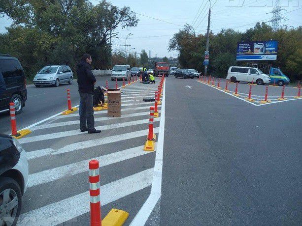На перекрестке Узинелор-Волунтарилор будет организовано круговое движение.
