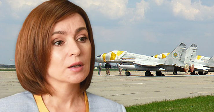 Санду: Мы мало чем можем помочь Украине в военном плане. Коллаж: Point.md