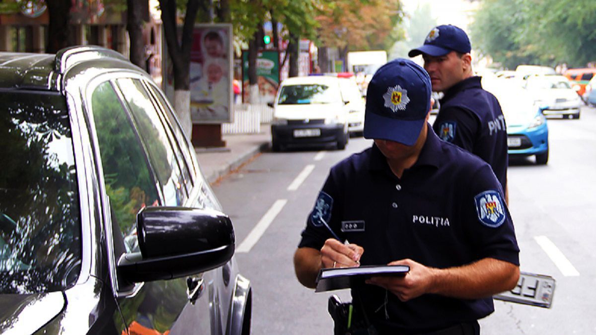 Poliția continuă verificările automobilelor cu numere de înmatriculare străine. Foto: igp.gov.md