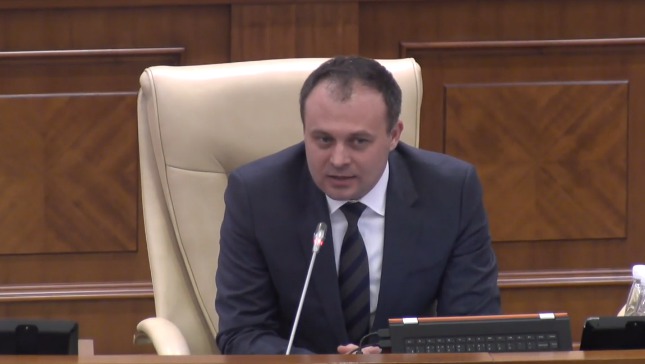 Новый спикер парламента Андриан Канду.