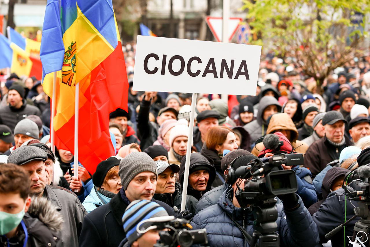В результате протестов в Кишиневе полицией задержаны 26 человек.