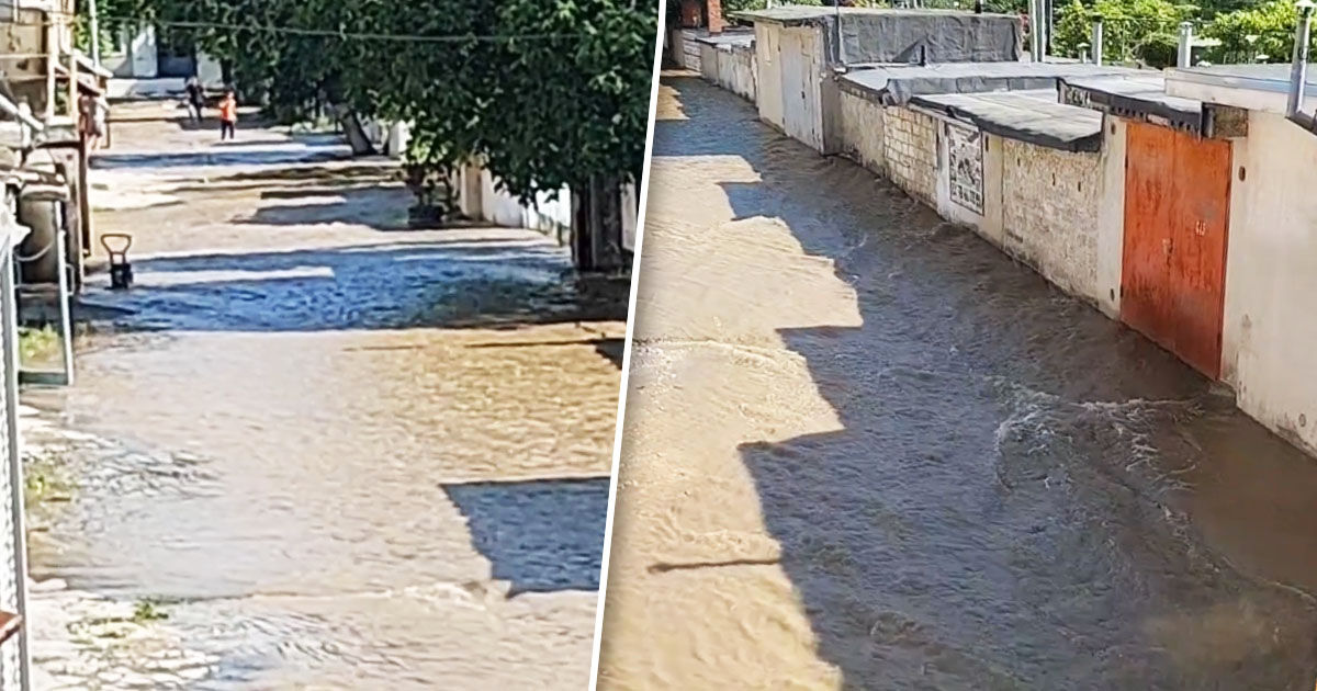 Apă-Canal про затопленные гаражи на Чеканах: Они построены незаконно. Коллаж: Point.md