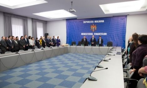 В заключении был представлен новый вице-премьер по реинтеграции Георгий Бэлан.