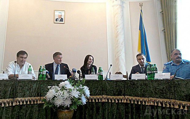 Губернатор Одесской области Михаил Саакашвили пообещал Одессе новую полицию с высоким IQ
