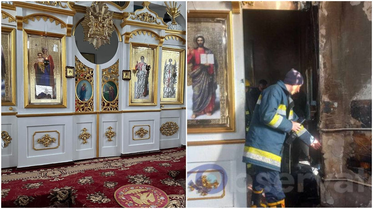 В Сорокском районе в отремонтированной церкви произошел пожар: мэрия просит помощи.