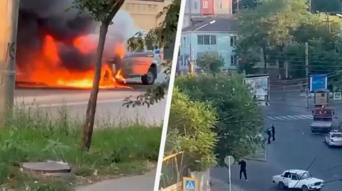 В дагестанском Дербенте обстреляли синагогу и церковь, в Махачкале - пост ДПС.