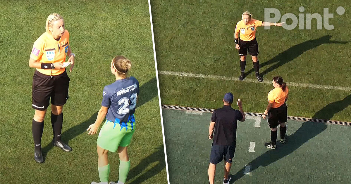 Арбитр наказала футболистку за русскую речь на поле: "Это чемпионат Украины".