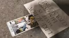 Vrăjitoarele au improvizat un mic altar în faţa Turnului Trump din metropola americană. 