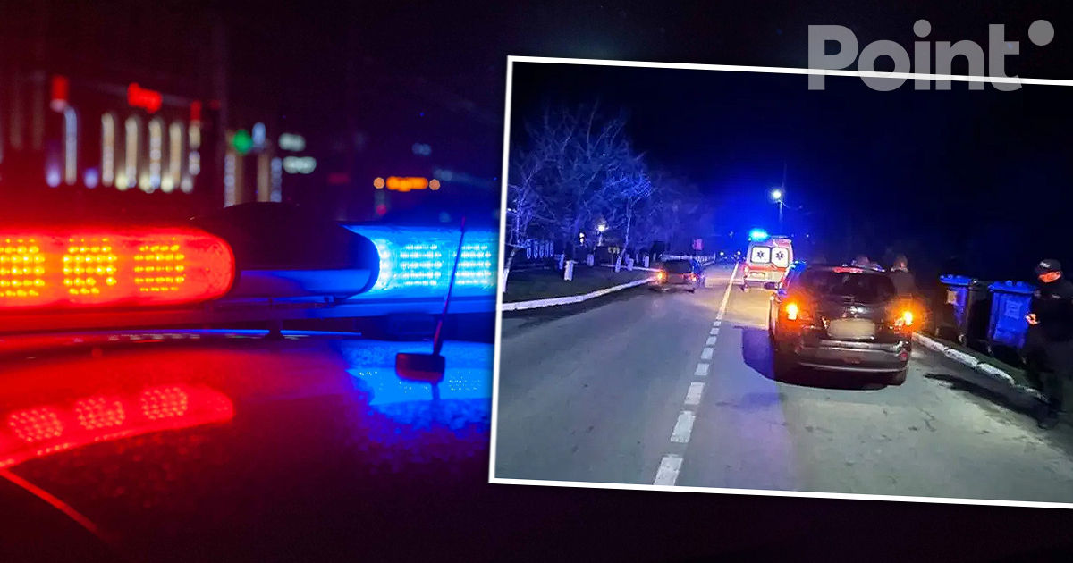 O femeie în stare de ebrietate, lovită de o mașină la Soroca.
