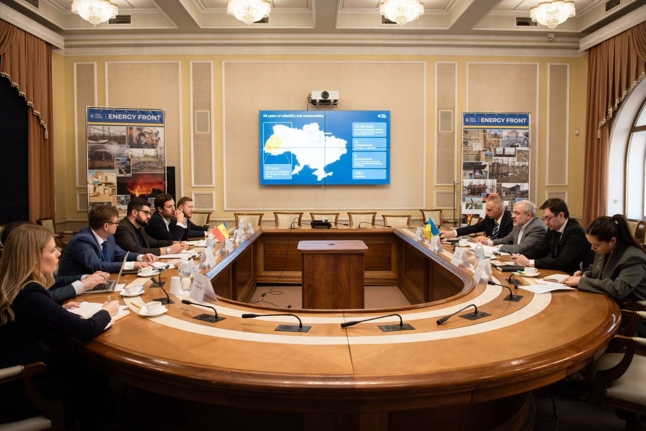 Moldova este interesată de utilizarea depozitelor subterane de gaze din Ucraina.
