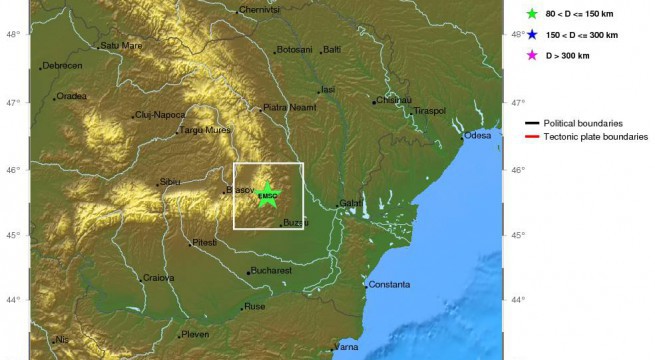 Seismul a avut loc în seara zilei de 10 septembrie, la ora 22:45:58 în zona seismică Vrancea, România.