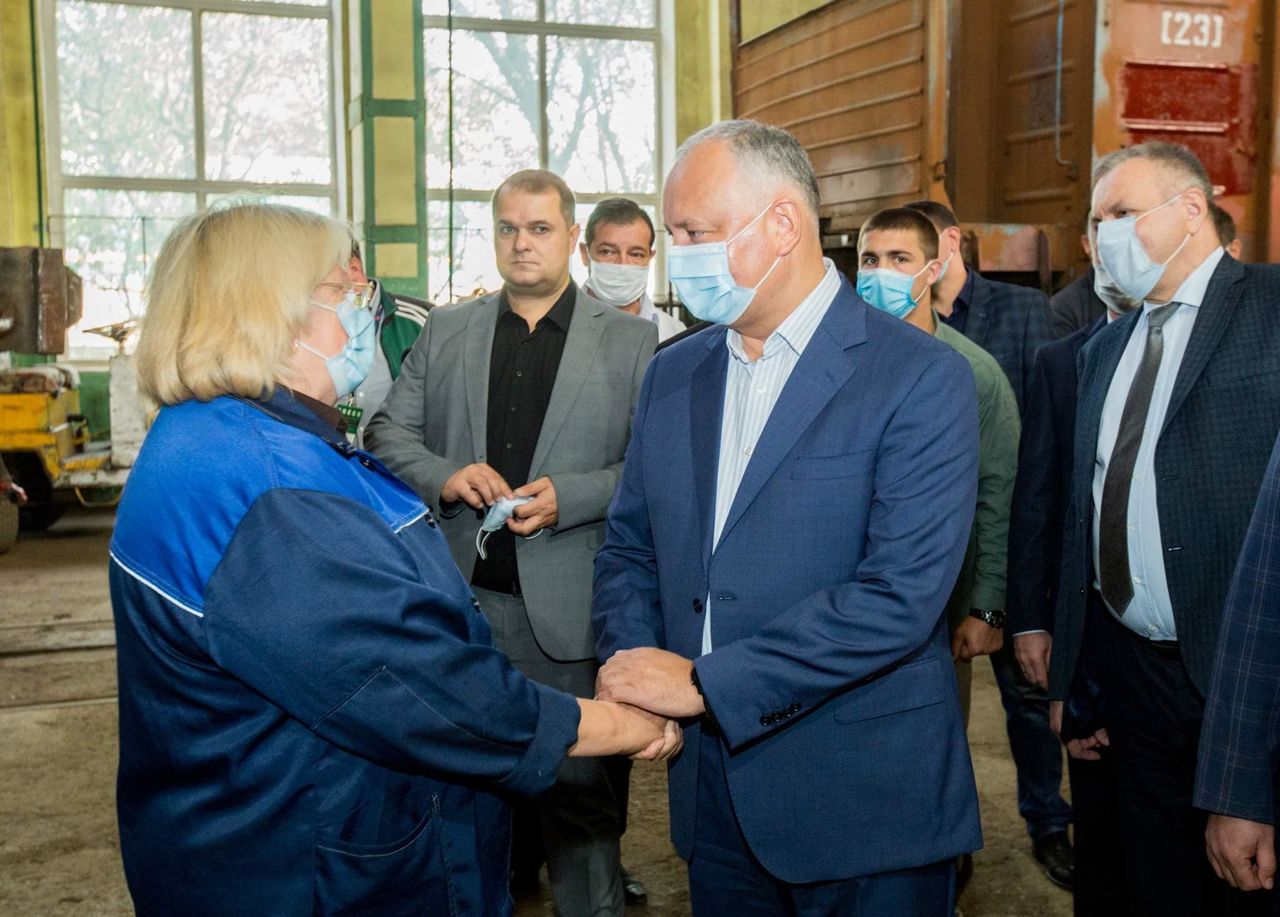 Додон: ЖДМ - стратегическое предприятие, государство его поддержит.