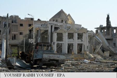 Siria: 22 de morți într-un raid aerian la Deir ez-Zor. Foto: agerpres.ro