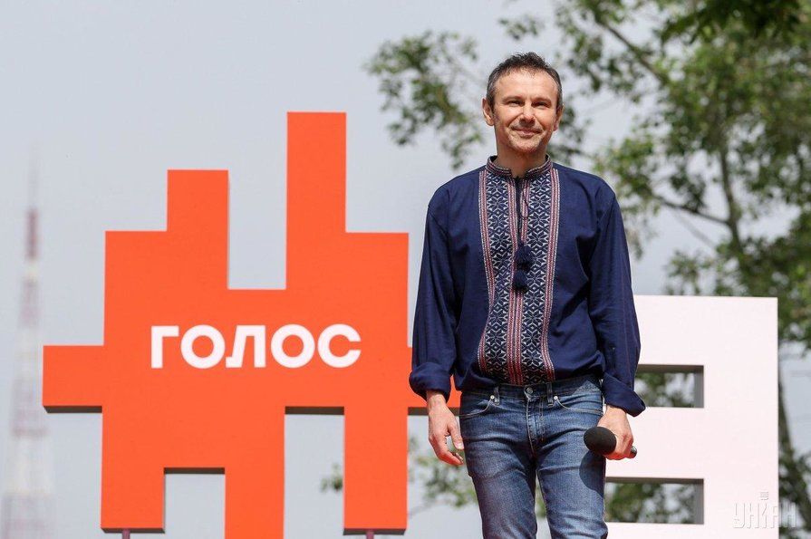 Музыкант и лидер партии «Голос» Святослав Вакарчук.