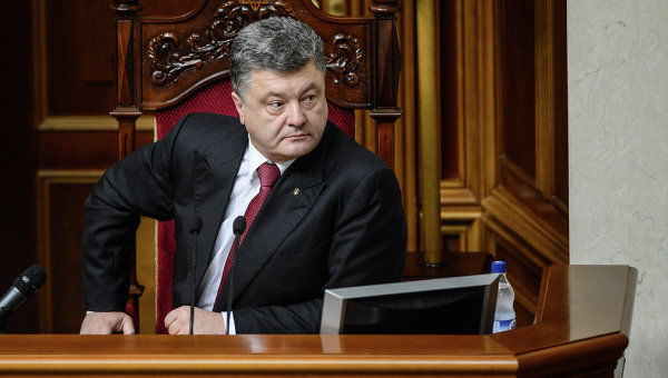Президент Украины Петр Порошенко.