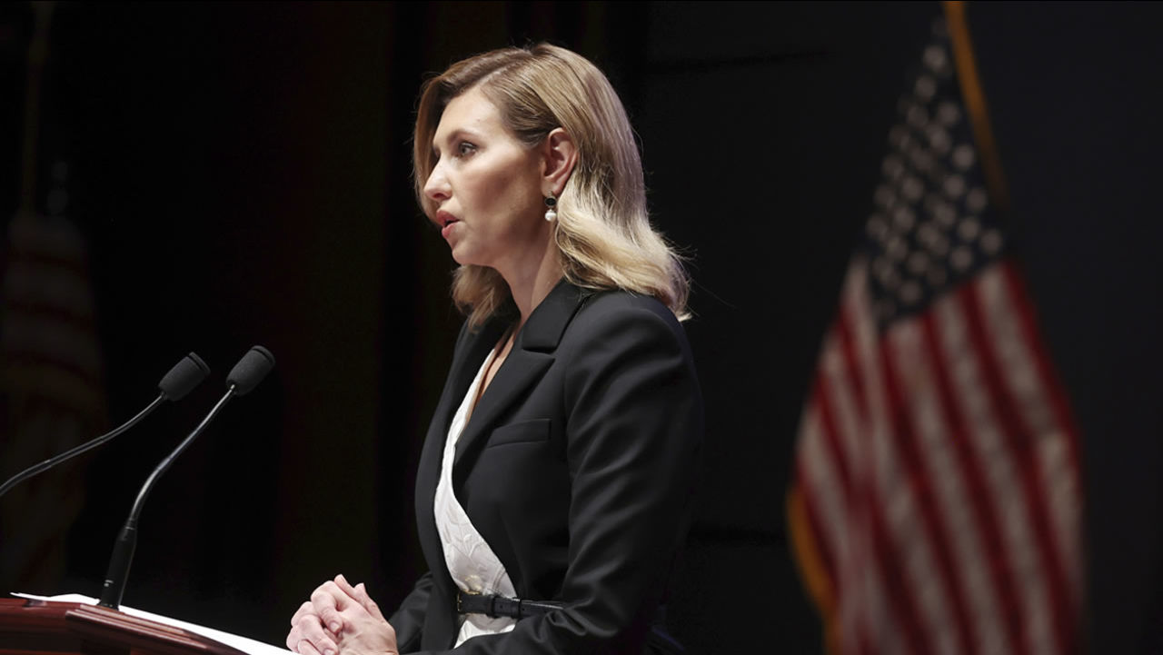 Елена Зеленская выступила в Конгрессе США: Помогите нам остановить этот террор.