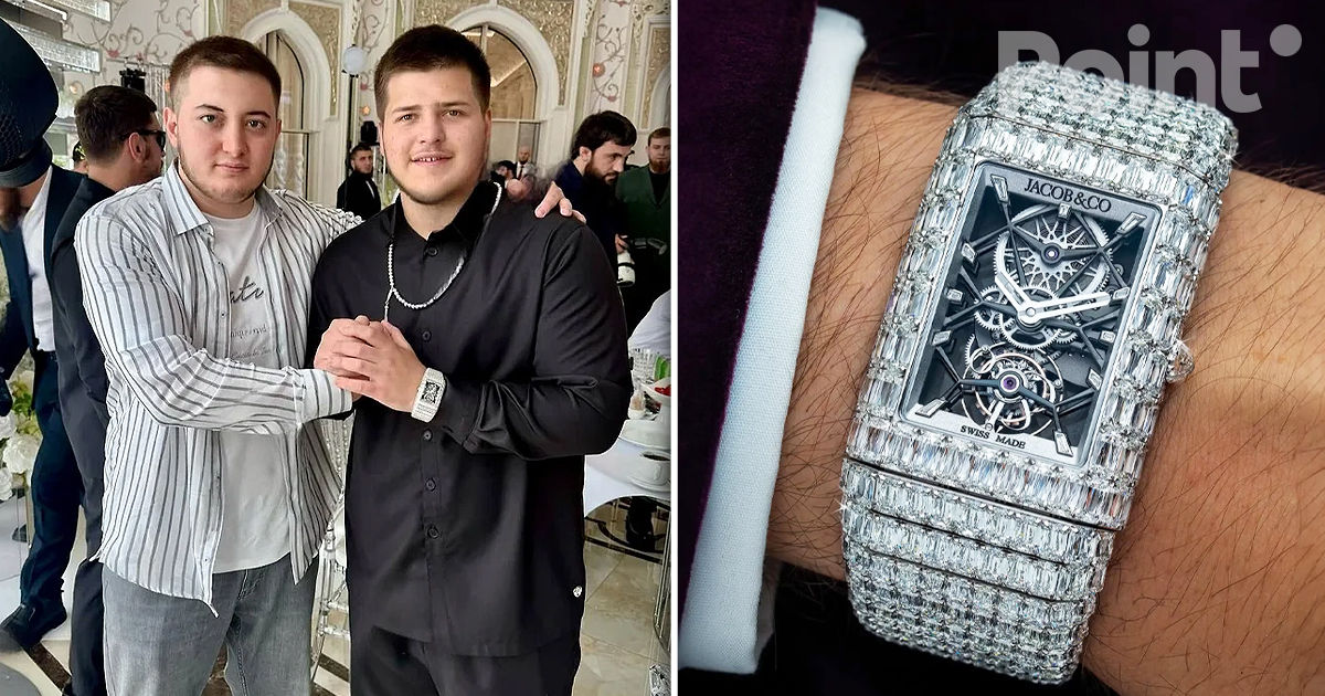 Fiul lui Kadîrov a purtat la nuntă un ceas de cel puțin două milioane de dolari.