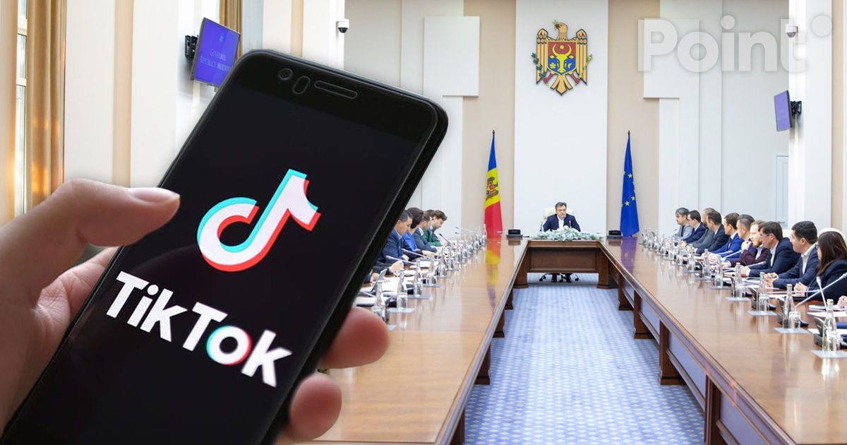 Ședința Guvernului, transmisă pentru prima dată pe TikTok.