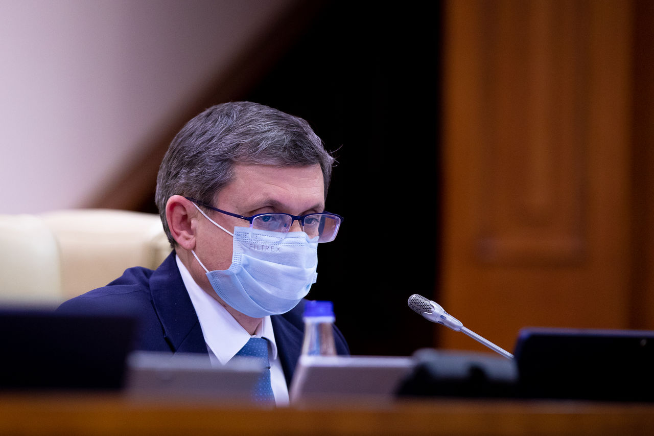 Председатель парламента Игорь Гросу.