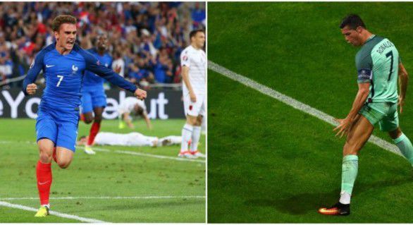 Cristiano Ronaldo și Antoine Griezmann sunt favoriții la câștigarea următoarei ediții a Balonului de Aur. Foto: Digisport