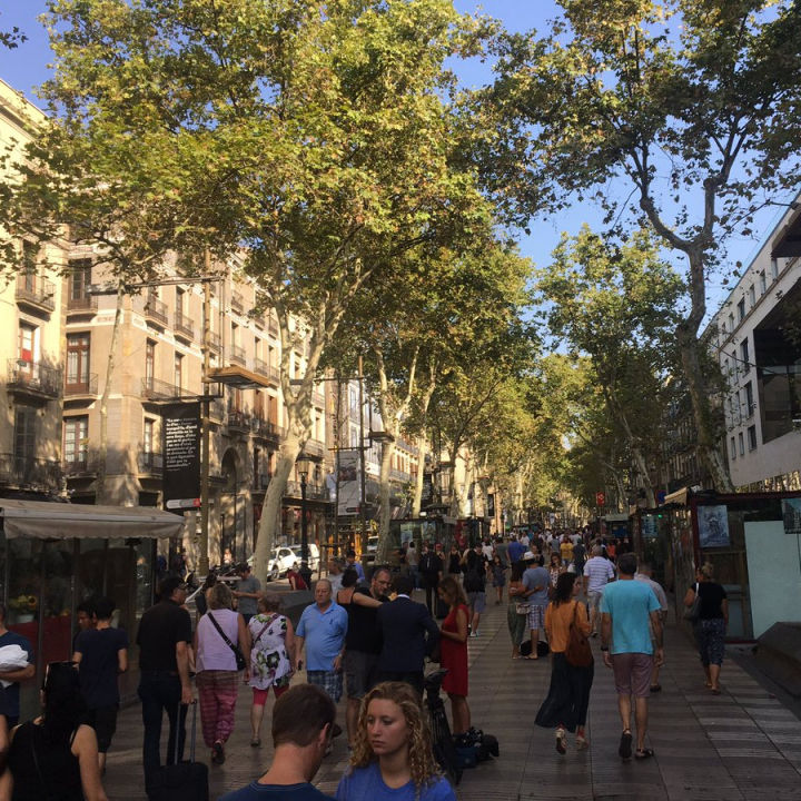 Bulevardul La Rambla din Barcelona, redeschis după atentatul sângeros