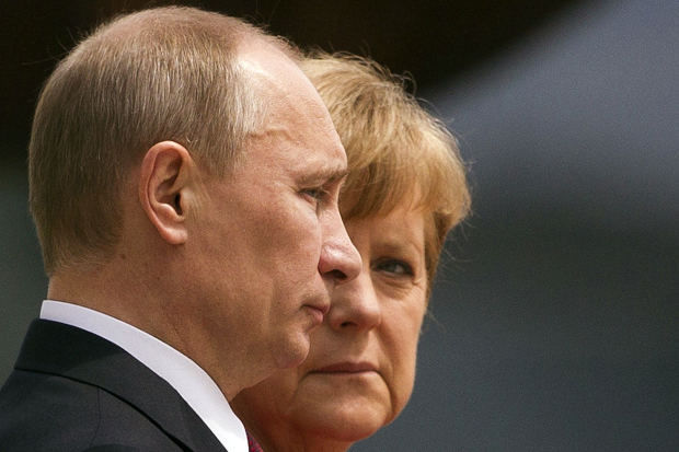 Vladimir Putin, s-a pronunțat pentru o soluționare rapidă a ”problemelor” dintre Rusia și Germania.