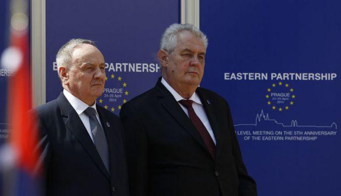 Президент Чехии Милош Земан находится с официальным визитом в Молдове 22-23 мая.