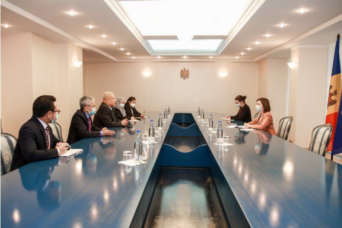 Президент Молдовы приняла посла Индонезии.