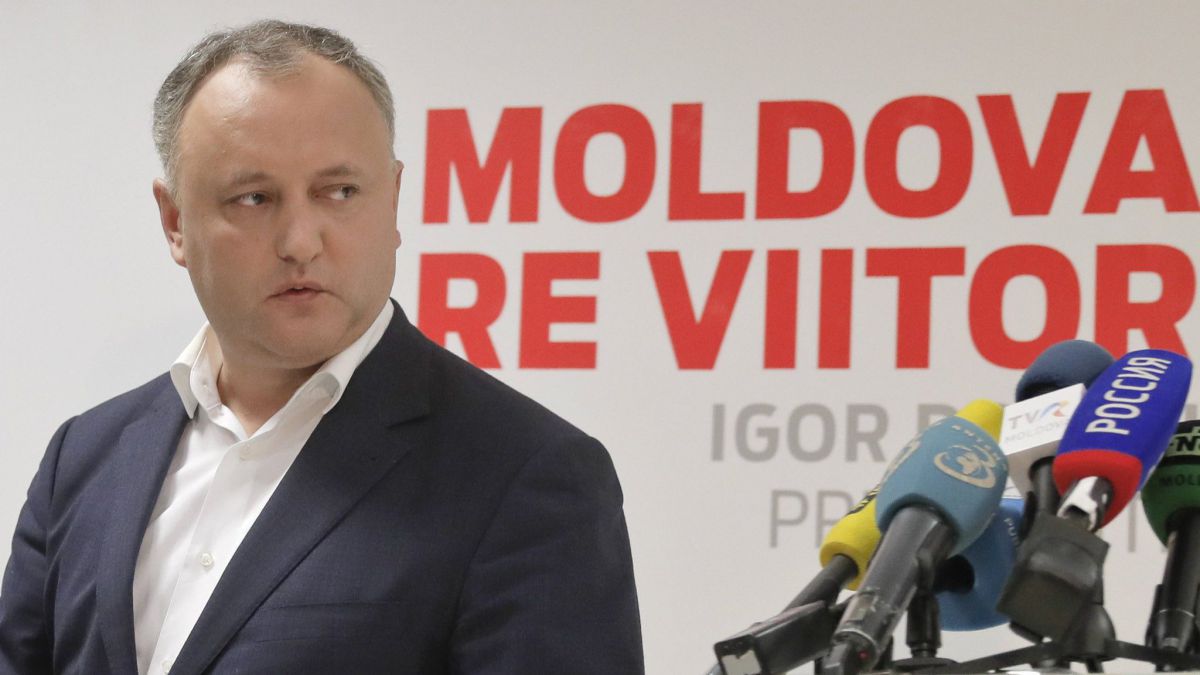 Președintele nou-ales al Republicii Moldova, Igor Dodon. Foto: Financial Times