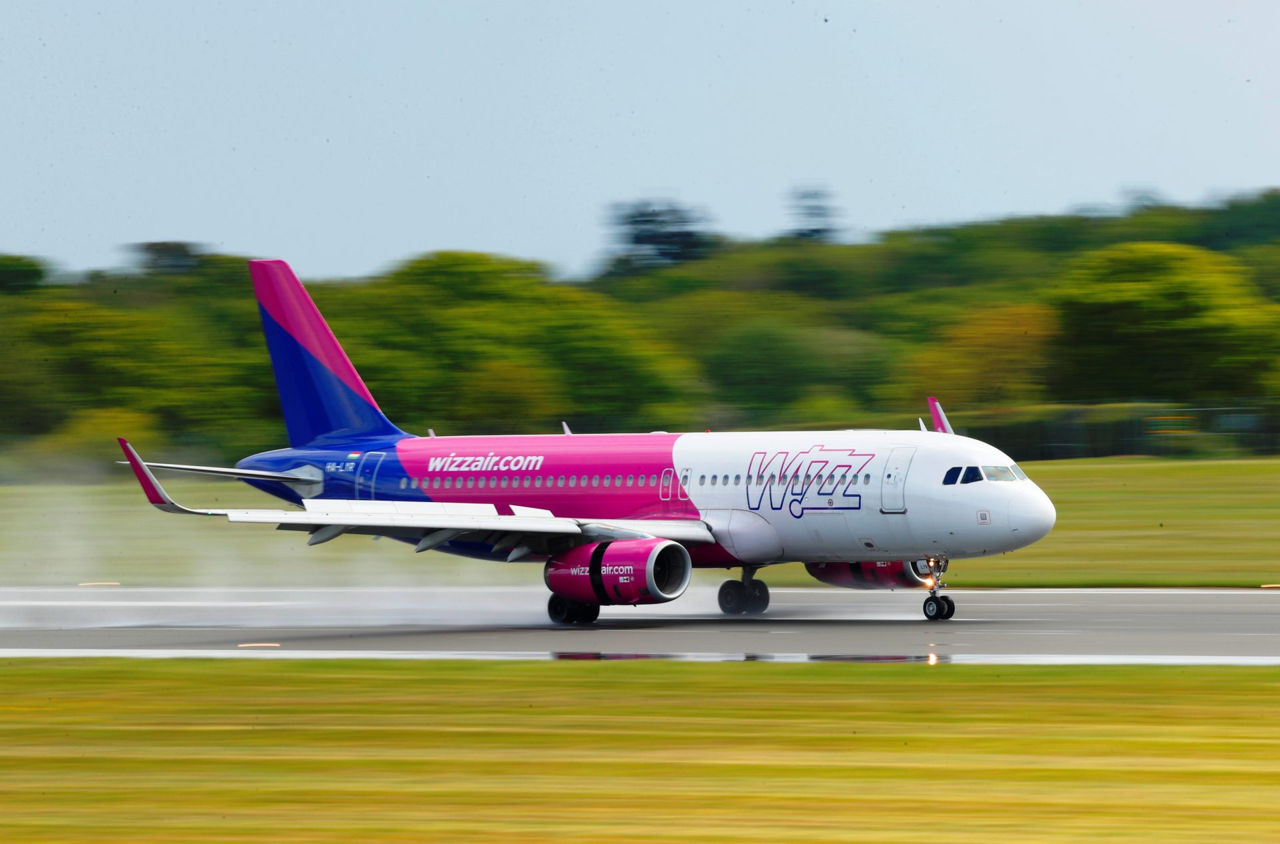 Wizz Air вынуждена приостановить работу четверти своего авиапарка