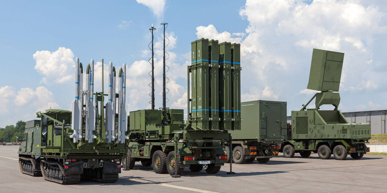 Германия рассматривает передачу Украине систем ПВО IRIS-T SLM.