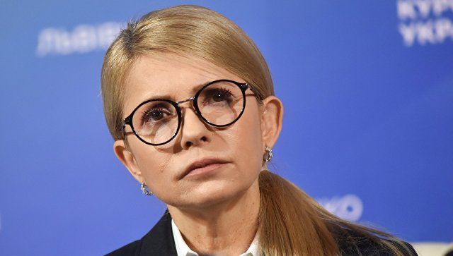 Депутат Верховной рады Юлия Тимошенко.