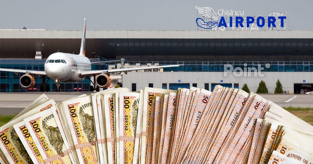 Aeroportul Chișinău și-a dublat profitul în 2025 până la 750 milioane de lei.