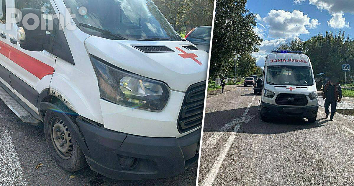 В Приднестровье машина скорой помощи сбила девочку на пешеходном переходе.