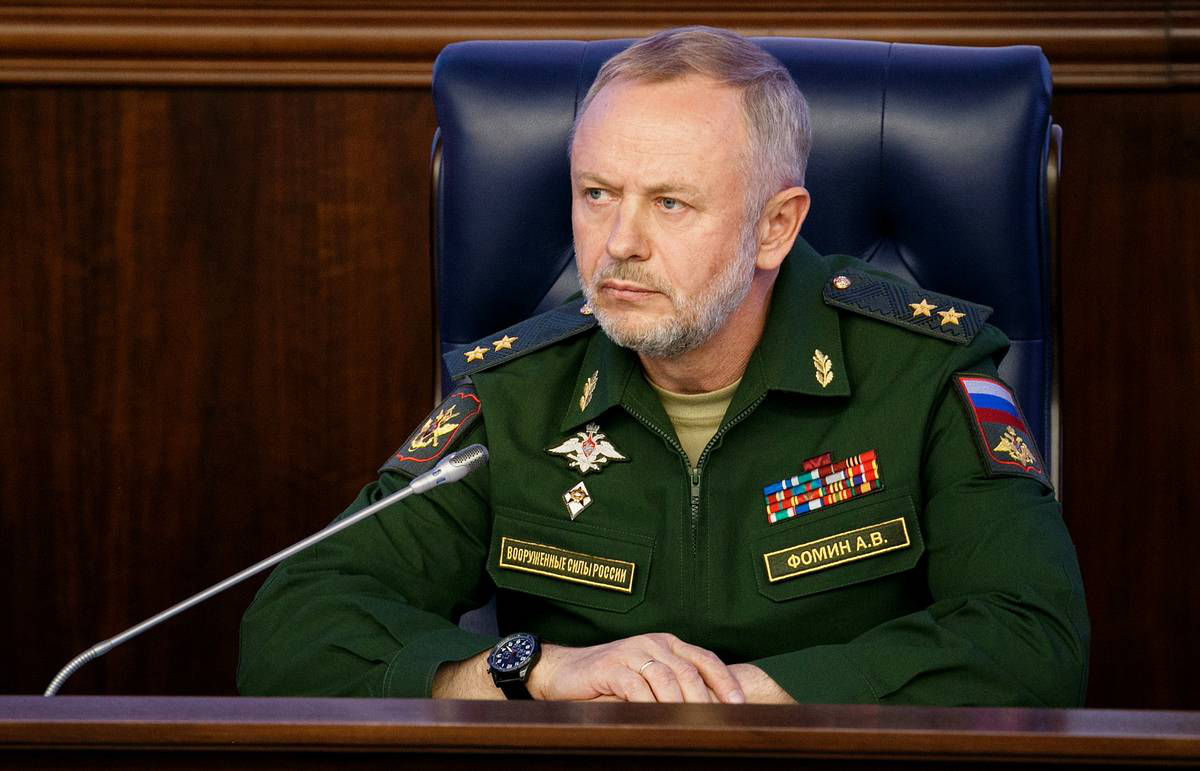 Замминистра обороны РФ Александр Фомин.