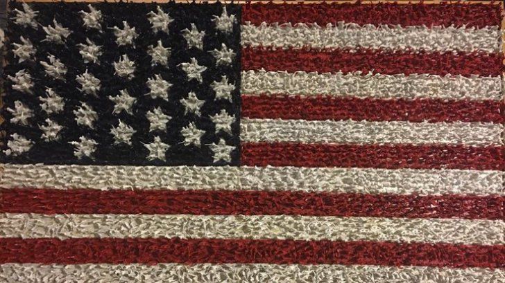 Un drapel american remarcabil face furori pe internet. 