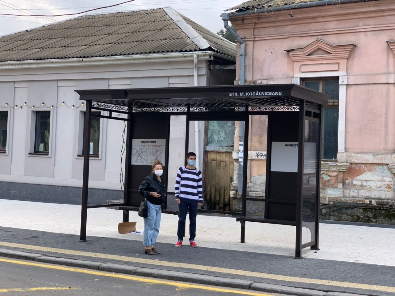 В столице устанавливают новые остановки.