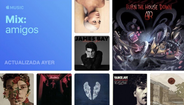 Apple Music составит плейлист из любимых песен друзей.