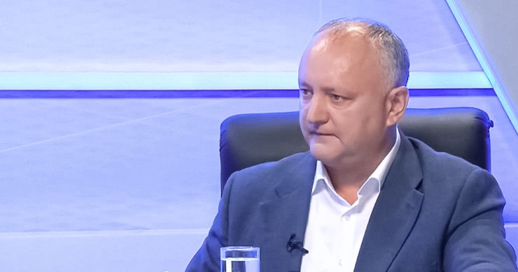 Додон: Если бы не эпизод с “кульком”, Санду не стала бы президентом.