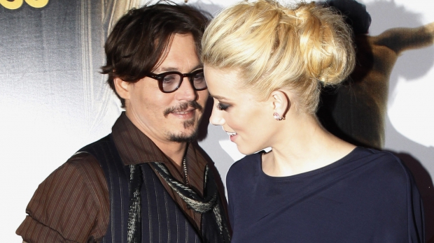 Johnny Depp şi Amber Heard au jucat împreună în filmul "Jurnalul unui băutor de rom", lansat la sfârşitul anului trecut.